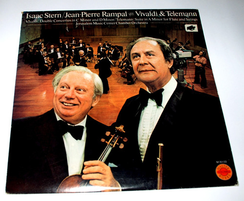 Isaac Stern / Jean-pierre Rampal Play Vivaldi & Telemann Vg+ (Usado)