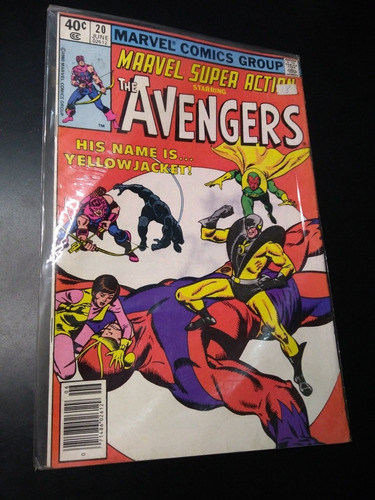 Marvel Super Action #20 Avengers John Buscema Comic Ingles