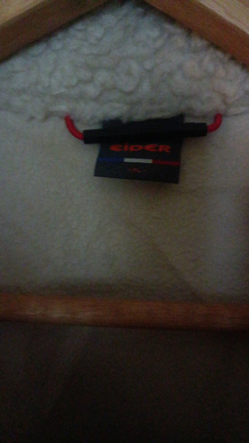 Campera De Corderito Y Tela De Avión Eider (Usado)