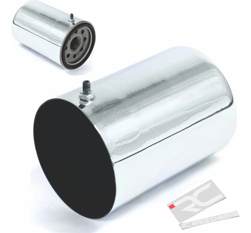 Capa Cromada Filtro Óleo Opala Caravan Motor 4 E 6 Cilindros