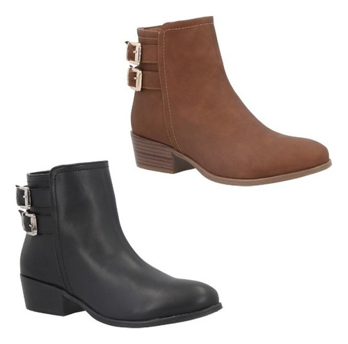 Botas Mujer Duo Uh Lulu  1310  Botines Casuales Dama Bipack