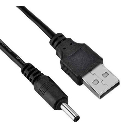 Cable Usb A/m A Pl.dc 1.35x3.5mm Negro