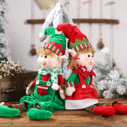 Para Para 2pcs Muñeco Elfo De Navidad Regalo De Navidad