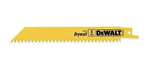 Dewalt Dw4851 Hoja De Sierra Recíproca Bimetálica De Corte