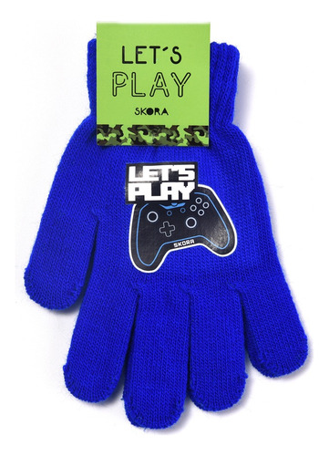 Guantes Infantiles Estampados Let´s Play Joystick Skora