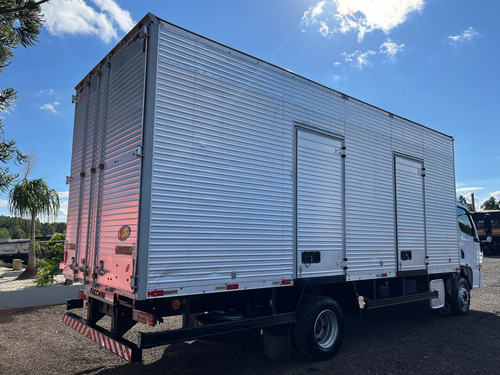 Mb Accelo 1016 4x2 2012 3/4 Com Baú Furgão Seco Revisado