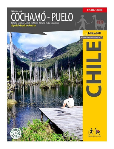 Zona Sur - Mapa Trekking Chile / Cochamó - Puelo