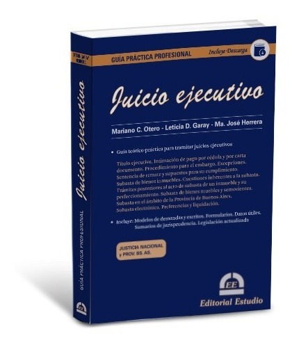 Guía Práctica Profesional: Juicio Ejecutivo (última Edición)