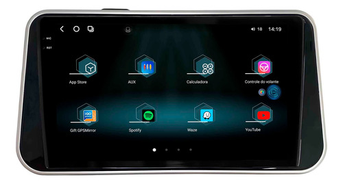 Multimidia Fóton G3 Sentra C/ Tela 2021 Acima 12+256gb 2k 9p