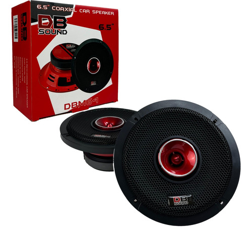 Par De Medios Rangos Con Driver Db Sound Dbm64 6.5 PuLG 300w