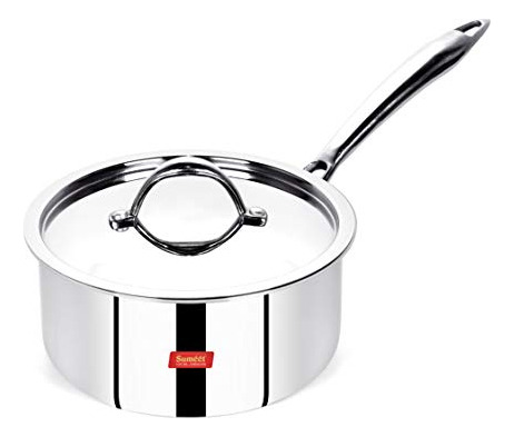 Cacerola Sumeet Cook Smart Triply Sas, 2,3 L, 18 Cm