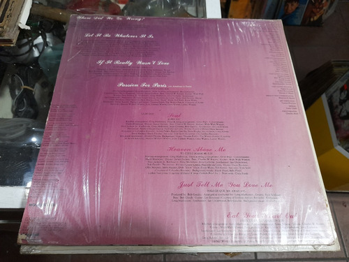 Lp Frankie Valli Heaven Above Me En Acetato,long Play (Usado)