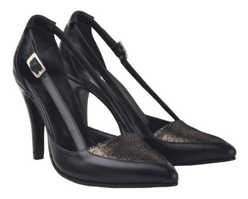 Imagen 3 de 5 de Zapatos Stilettos De Mujer De Cuero - Livia - Ferraro