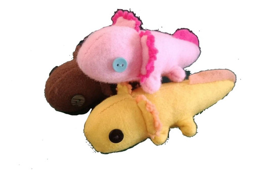 Peluche De Ajolote Rosa (individual)