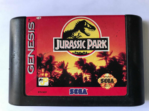 Jurassic Park Sega Génesis