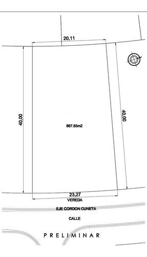 Lote Interno De 860m2 - Área 4 San Matias