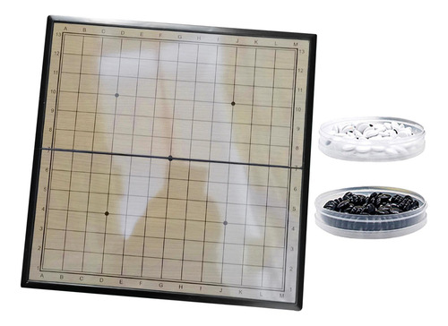 Hjq Go Game Set Tablero Plegable Con Piezas De Ajedrez