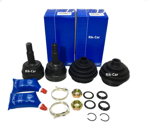 Kit X2 Homocineticas Y Fuelles Lado Rueda Skf Vw Gol Ab9