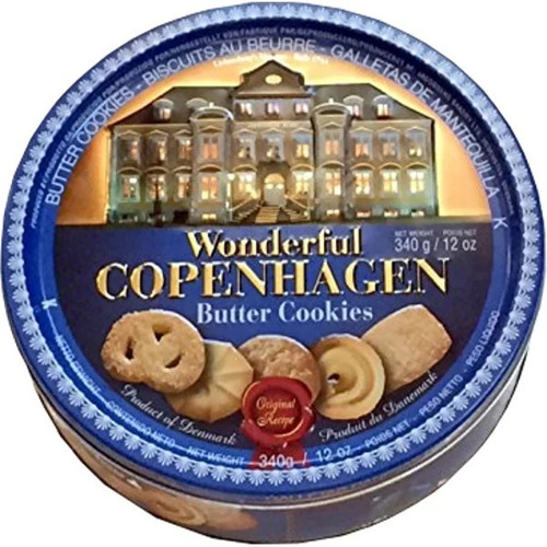 Galletitas Danesas Copenhagen Butter Cookies. 340 Grs.
