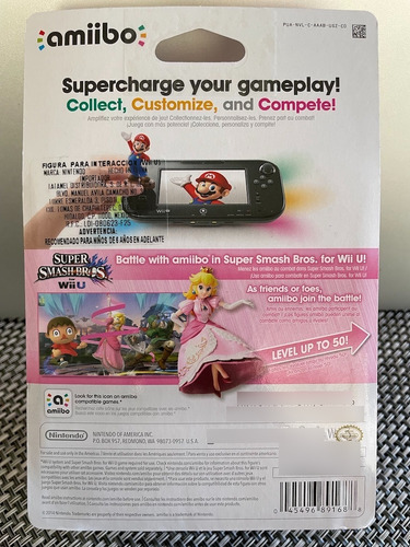 Peach - Amiibo - Super Smash Bros