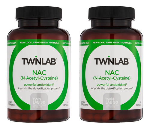 Twinlab N-acetil-cisteína (nac) - Suplementos Antioxidantes