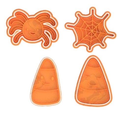 Cortadores De Galleta Halloween Araña - Paquete 