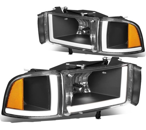 Faros Delanteros Dodge Ram 1500 2500 3500 1994-2002