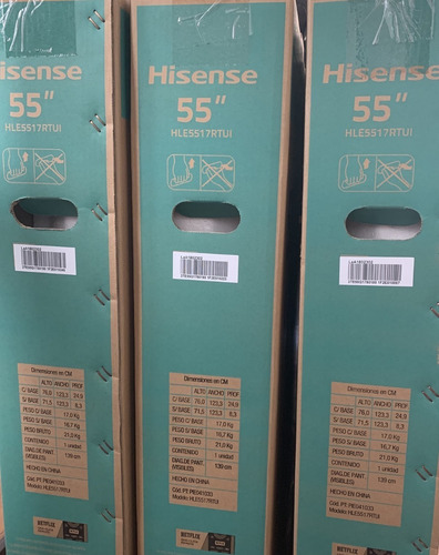 Smart Tv Hisense 55' / Digital De Alta Resolución