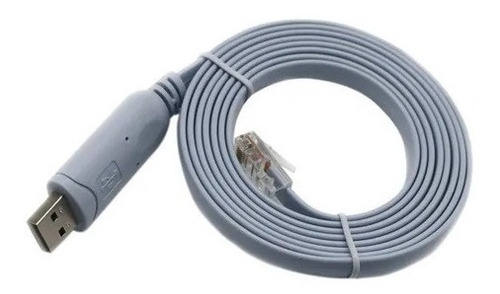 Imagen 2 de 5 de Cable Consola Cisco Usb Rj45, Se Conecta Directamente A Usb