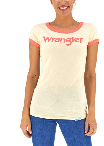 Playera Vaquera Wrangler Mujer Manga Corta G41