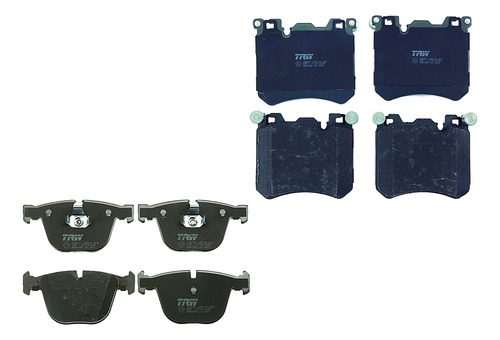 Jgo Balatas Bajos Metales Tras Y Del Trw X6 3.0l 6 Cil 10-14