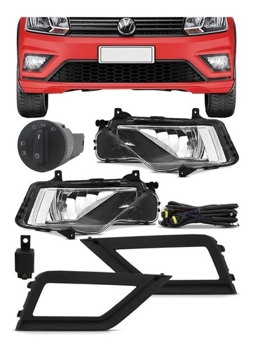 Kit Faro Caminero Auxiliar Vw Gol G7 G8 2019 2020 Bt