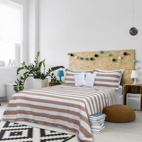 Imagen 2 de 3 de Cubrecama La Bastilla Neo C/fundas King Size