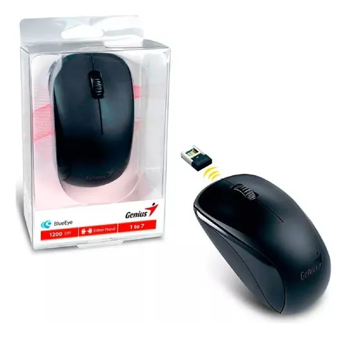 Mouse Inalámbrico Blueeye Genius Nx-7000 1200dpi