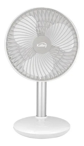 Ventilador Recargable Kalley K-vm6b Blanco