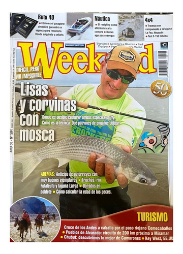 Revista Weekend Pesca Aire Libre Camping Caza