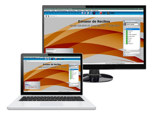 Sistema Emissor De Recibos Com Instalação E Treinamento