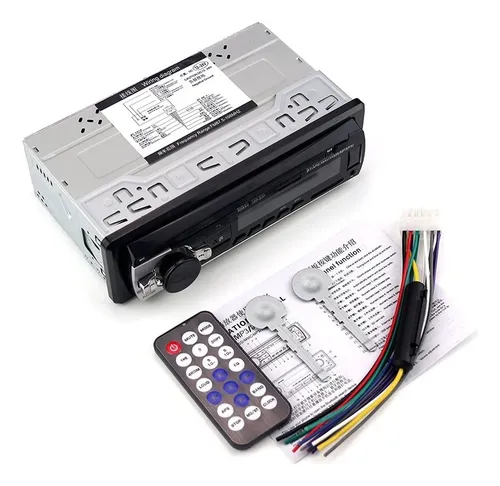 comprar Radio Estéreo De Automóvil Con Bluetooth De Un Solo Din