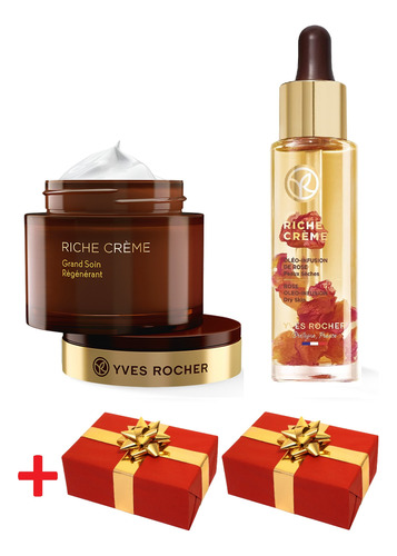 Kit Regenerador Crema Facial + Serum Arrugas +  Yves Rocher