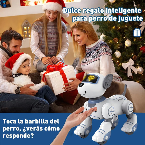 -- Perro Robot De Control Remoto Jueguete Robot Inteligente