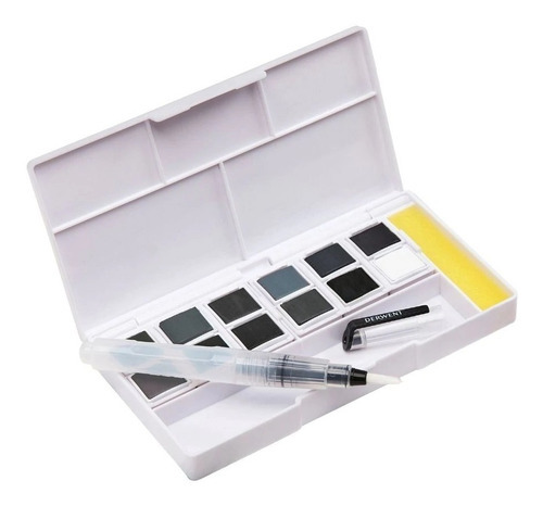 Set Derwent Acuarelas Tinted Charcoal X 12 Colores