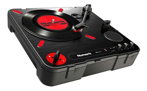 Toca Discos Numark Pt01 Scratch USB Lp Slide Switch Dj Color Negro