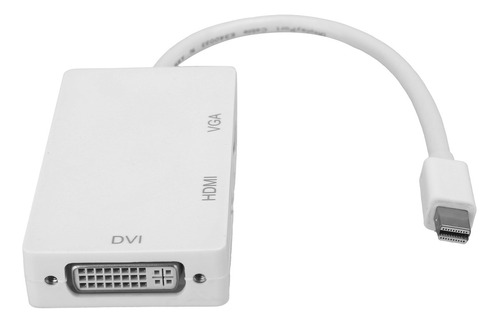 Adaptador 3 En 1 Mini Dp A Hdmi Vga Dvi Displayport