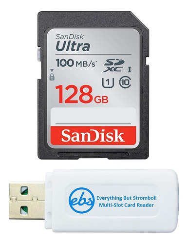 La Tarjeta De Memoria Sandisk Sdxc Sd Ultra De 128 Gb Funcio