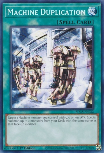 Machine Duplication (sdcs-en032) [yu-gi-oh!]