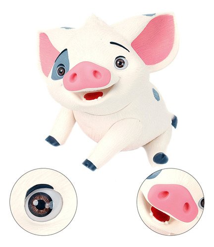 Brinquedo P Crianças Porquinho Poa Filme Moana Disney 2515
