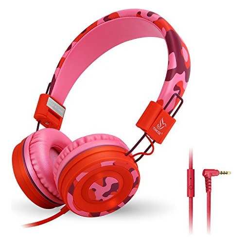 C89 Auriculares Plegables Micrófono Y Diadema Ajustabl...