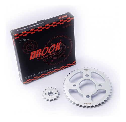 Kit De Transmisión Drook Cb150 Invicta 14 42 428 H