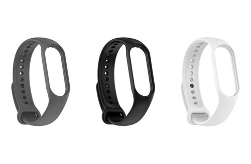 Kit 3 Pulseira Compativel C/ Mi Band 7  Promoçâo Envio Full