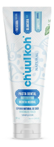 Ch'uul Koh' Pasta Dental Natural Sin Flúor De Menta Herbal